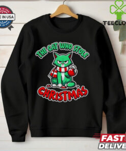 Cute The Cat Who Stole Christmas T Shirt 1 Cute The Cat Who Stole Christmas T Shirt