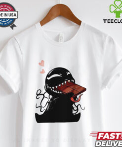 Cute Venom eat Chocolate cartoon shirt