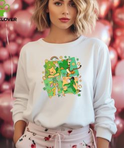 Cute Winnie The Pooh With Shamrock shirt