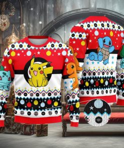 Cute Yellow Monsters 3D All Over Printed Animation Movie Ugly Christmas Sweater Gift For Men Women