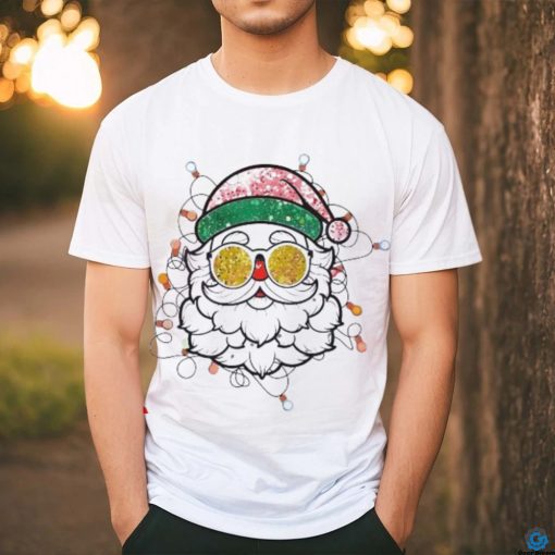 Cute santa with sunglasses hoodie, sweater, longsleeve, shirt v-neck, t-shirt