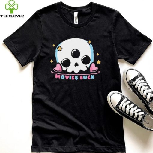 Cute skull movies suck hoodie, sweater, longsleeve, shirt v-neck, t-shirt