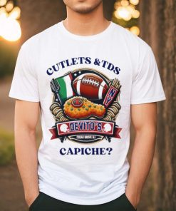 Cutlets and TDS devito’s capiche football shirt