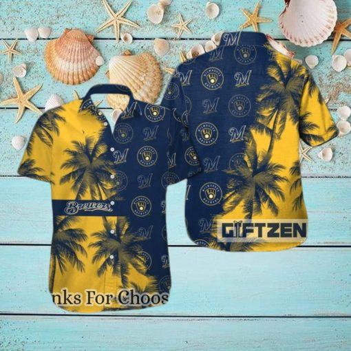 Milwaukee Brewers Hawaiian Shirt