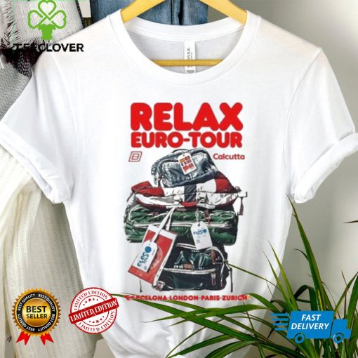 Official Calcutta Relax Euro Tour 2024 Shirt