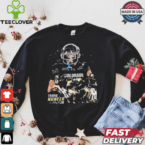 Travis Hunter Jr Colorado Buffaloes Graphic 2024 Signature t shirt