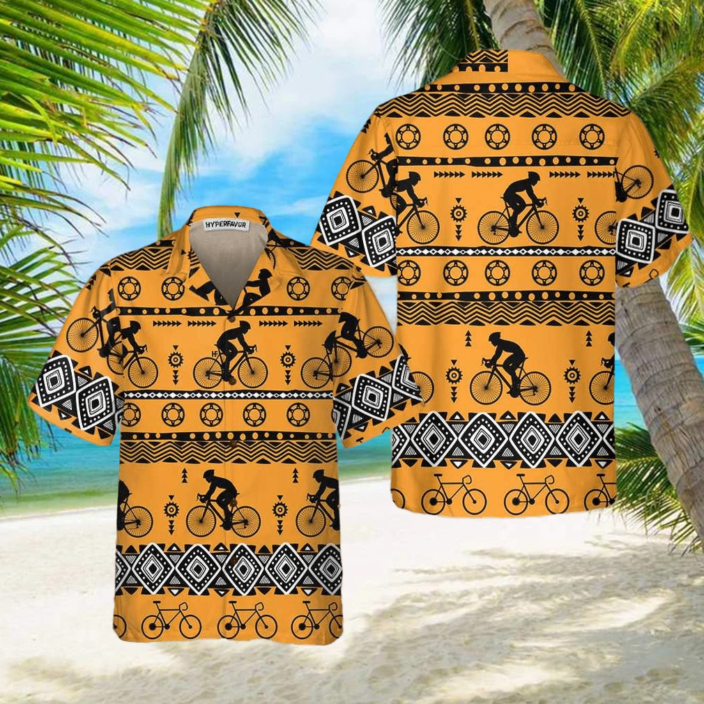 Cycling Tribal Pattern Hawaiian shirt Cycling Tribal Pattern Hawaiian shirt