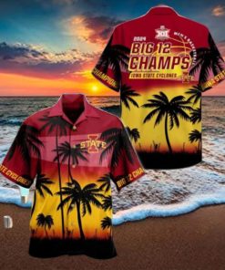 Cyclones 2024 Big 12 Men’s Basketball Conference Tournament Champions Hawaiian Shirt