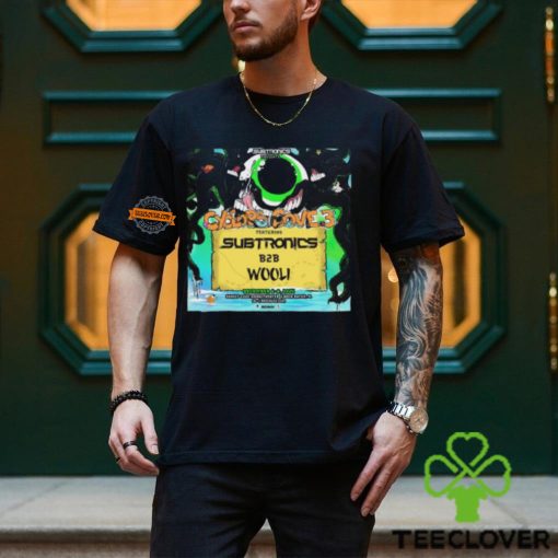Cyclops Cove 3 World Premier Subtronics B2B Wooli On December 6 8 2024 At Sunset Cove Amphitheater In Boca Raton FL T Shirt