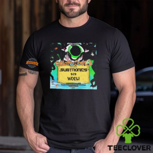 Cyclops Cove 3 World Premier Subtronics B2B Wooli On December 6 8 2024 At Sunset Cove Amphitheater In Boca Raton FL T Shirt