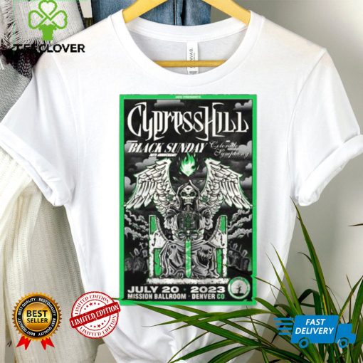 Cypress Hill Black Sunday 30th Anniversary Ballroom Denver Co 2023 T hoodie, sweater, longsleeve, shirt v-neck, t-shirt