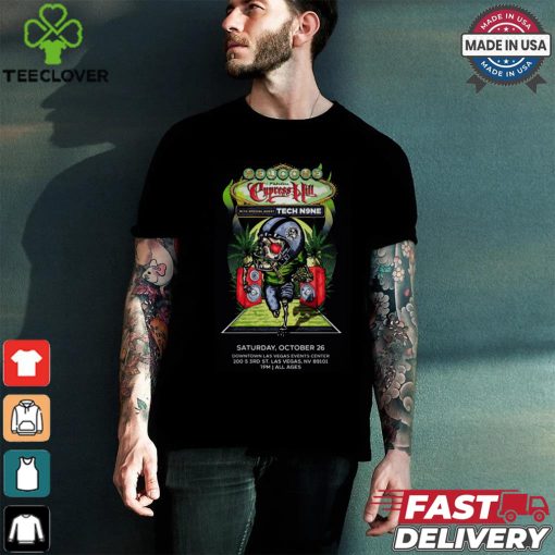 Cypress Hill With Special Guest Tech N9ne Oct 26 2024 Poster Shirt