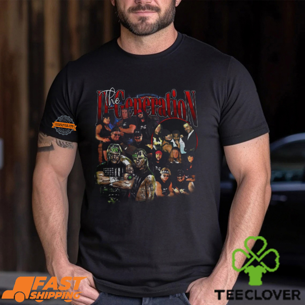 D Generation X New Age Outlaws Black T shirt D Generation X New Age Outlaws Black T shirt