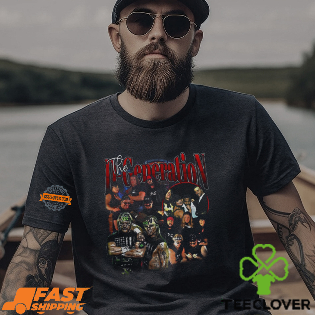 D Generation X New Age Outlaws Black T shirt D Generation X New Age Outlaws Black T shirt