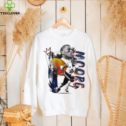 D. J. Moore number 2 Chicago Bears football player pose gift hoodie, sweater, longsleeve, shirt v-neck, t-shirt