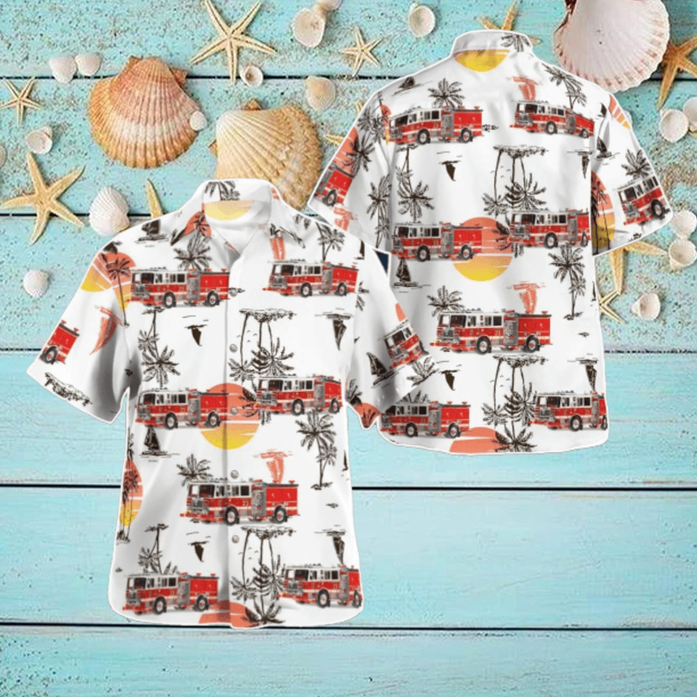 D.C. Fire & EMS Seagrave Capitol Engine 23 – Foggy Bottom Hawaiian Shirt Special Edition Aloha Shirt