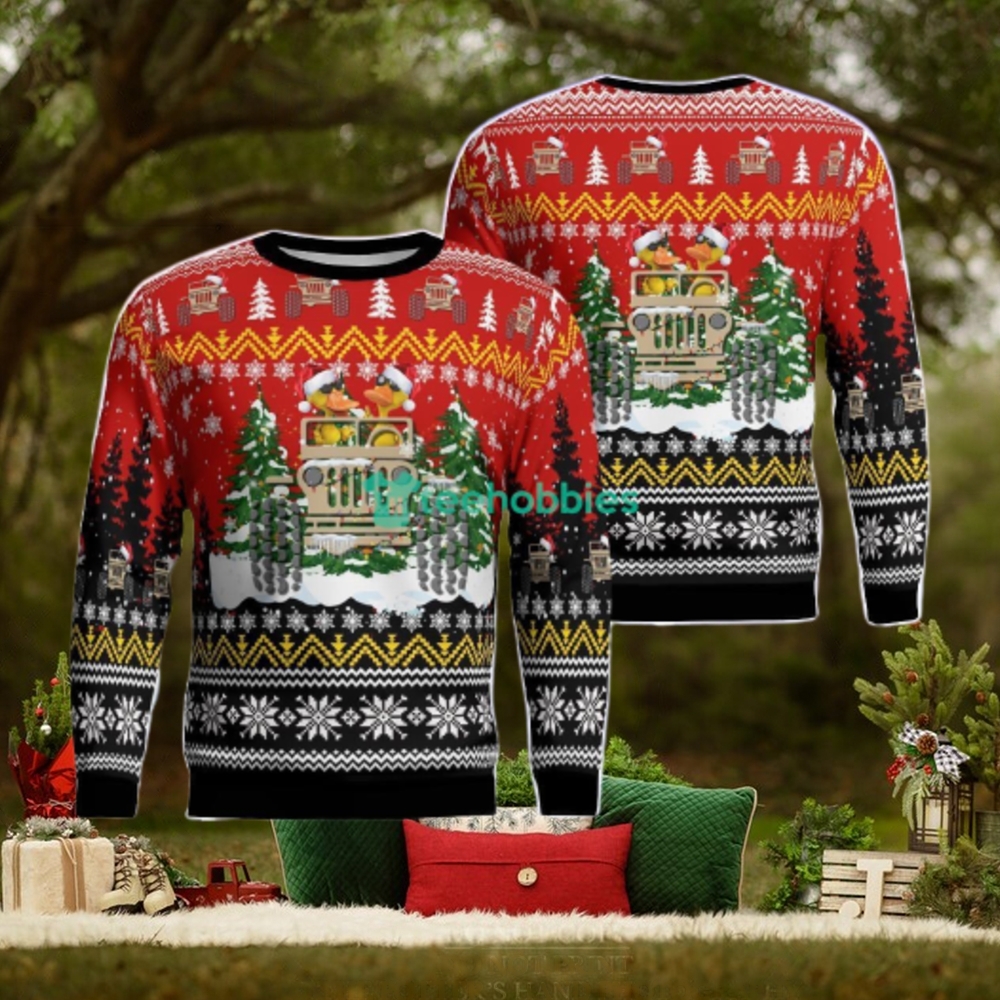 Jp Duck Christmas Christmas AOP Ugly Sweater For Men Women Jp Duck Christmas Christmas AOP Ugly Sweater For Men Women