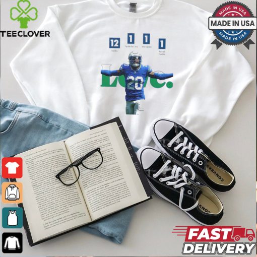 Seattle Seahawks Julian Love 12 Tackles 1 Tackles For Loss 1 Interception 1 Forced Fumble shirt