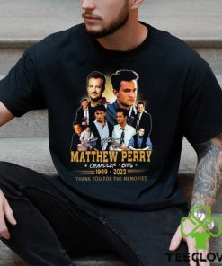 Matthew Perry Chandler Bing 1969 2023 Thank You For The Memories Shirt