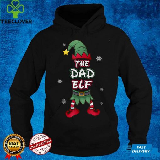 DAD Elf christmas pajamas pjs matching family group T Shirt
