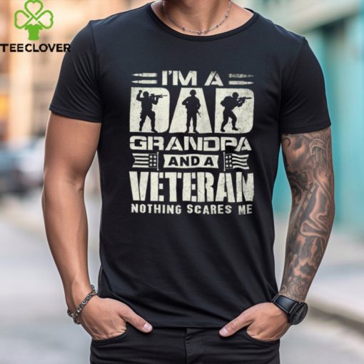 DAD GRANDPA VETERAN T SHIRT