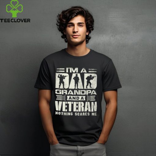 DAD GRANDPA VETERAN T SHIRT