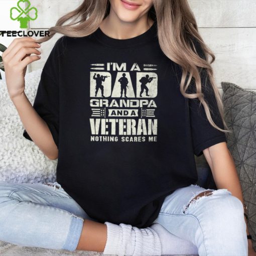 DAD GRANDPA VETERAN T SHIRT