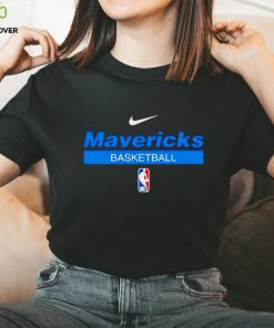 DALLAS MAVERICKS BASKETBALL NBA NIKE SPORT LOGO 2023 SHIRT