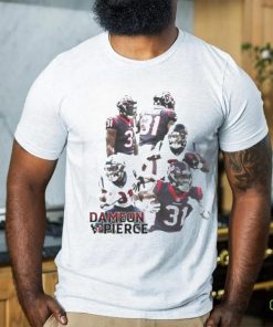 DAMEON PIERCE HOUSTON TEXANS FOOTBALL VINTAGE 2023 T SHIRT