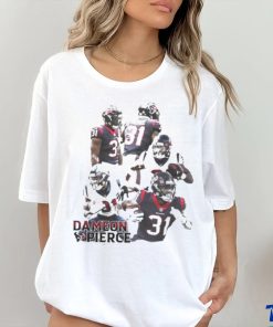 DAMEON PIERCE HOUSTON TEXANS FOOTBALL VINTAGE 2023 T SHIRT