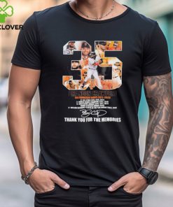 Official respect Brandon Crawford San Francisco Giants 2011 2023 Thank You For The Memories Shirt