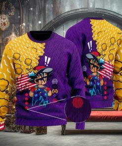 DBZ Hypebeast Kid Goku Grime Artwork Ugly Sweater