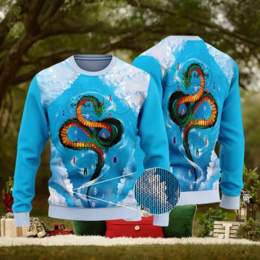 DBZ Majestic Dragon Shenron Ugly Christmas Sweater