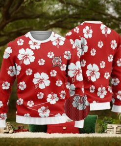 DBZ Master Roshi Hibiscus Floral Pattern Ugly Sweater
