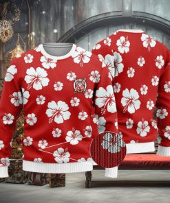 DBZ Master Roshi Hibiscus Floral Pattern Ugly Sweater