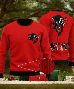 DBZ Super Saiyan 4 Vegeta Great Ape Red Ugly Sweater