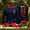 DBZ Vegeta Saiyan Pattern Ugly Christmas Sweater