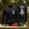DBZ Vegeta Saiyan Pattern Ugly Christmas Sweater