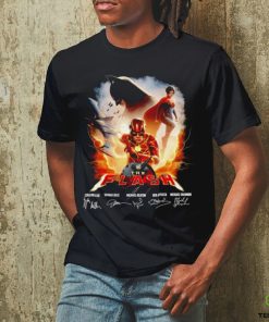 DC The Flash Movie signature poster hoodie, sweater, longsleeve, shirt v-neck, t-shirt