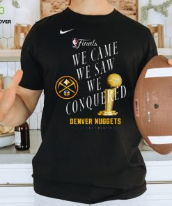 DENVER NUGGETS NIKE 2023 NBA FINALS CHAMPIONS CELEBRATION TROPHY T SHIRT