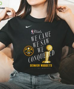 DENVER NUGGETS NIKE 2023 NBA FINALS CHAMPIONS CELEBRATION TROPHY T SHIRT