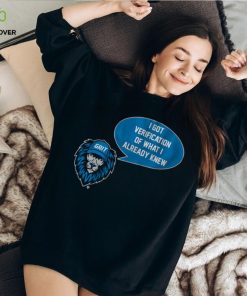 DETROIT VERIFICATION SHIRT 3 DETROIT VERIFICATION SHIRT