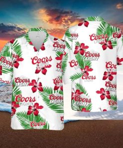 Coors Light Hawaiian Shirt Gift For Beach Trip