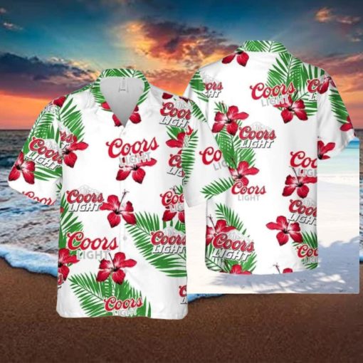Coors Light Hawaiian Shirt Gift For Beach Trip