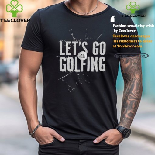 DJ KHALED Let’s Go Golfing Black Shattered Shirt
