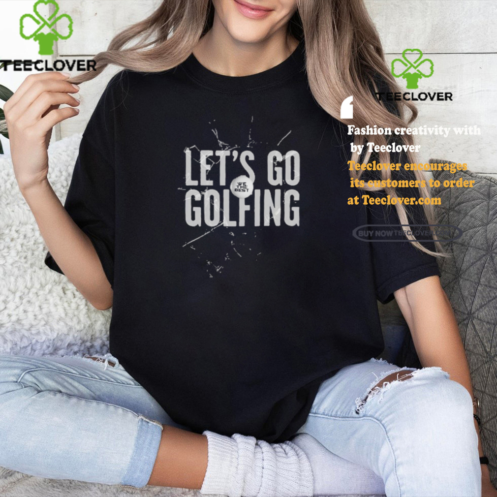 DJ KHALED Let’s Go Golfing Black Shattered Shirt DJ KHALED Let’s Go Golfing Black Shattered Shirt