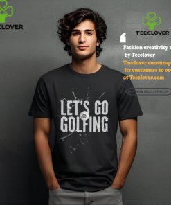 DJ KHALED Let’s Go Golfing Black Shattered Shirt