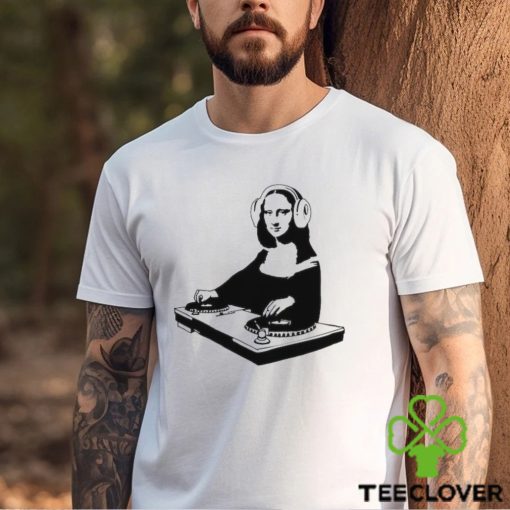 DJ Mona Lisa Shirt  graphic tees, aesthetic shirt, music gift ,music t shirt
