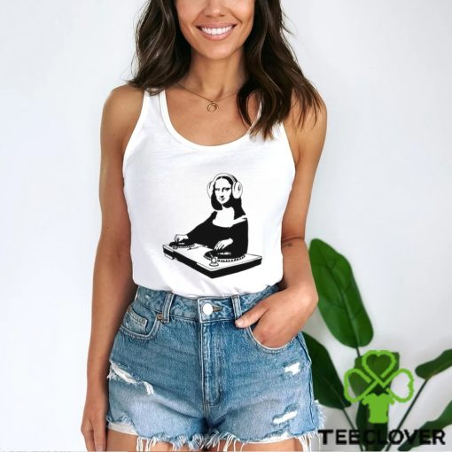 DJ Mona Lisa Shirt  graphic tees, aesthetic shirt, music gift ,music t shirt