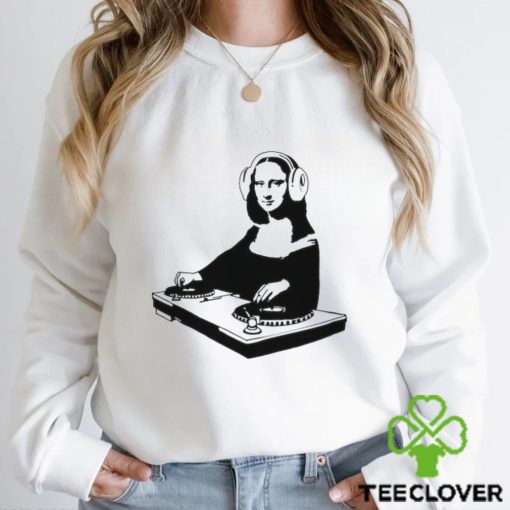 DJ Mona Lisa Shirt  graphic tees, aesthetic shirt, music gift ,music t shirt